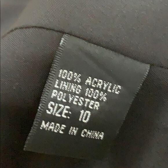 WOMEN BLACK‎ & WHITE VIEW SUIT BLAZER JACKE… - Picture 11 of 12